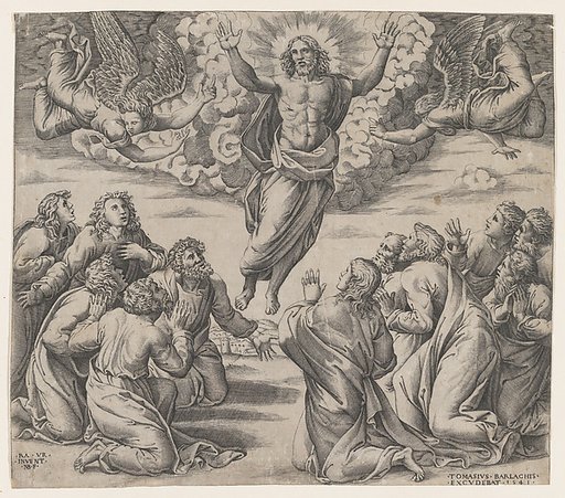 The Ascension of Christ, after Raphael