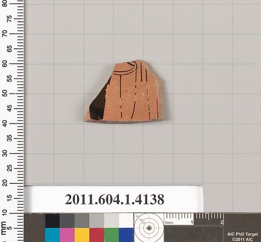 Terracotta fragment of a kylix (drinking cup)