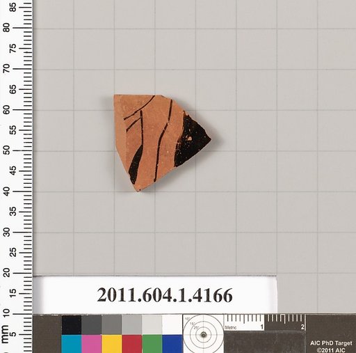 Terracotta fragment of a kylix (drinking cup)