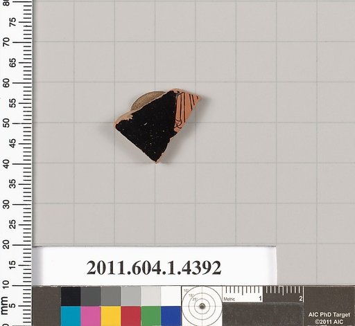 Terracotta fragment of a kylix (drinking cup)