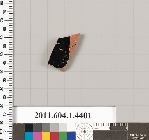 Terracotta fragment of a kylix (drinking cup)