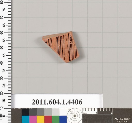 Terracotta fragment of a kylix (drinking cup)