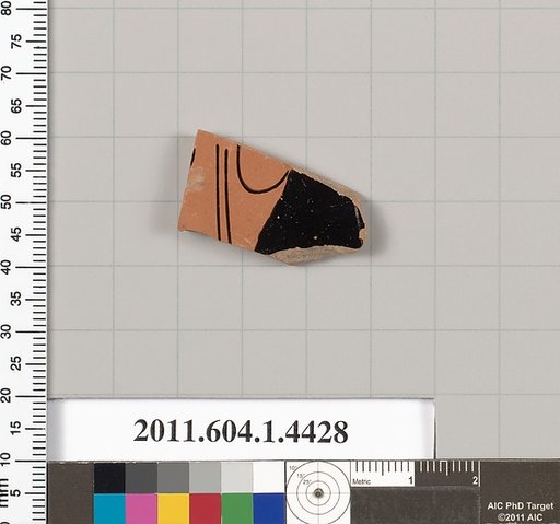 Terracotta fragment of a kylix (drinking cup)