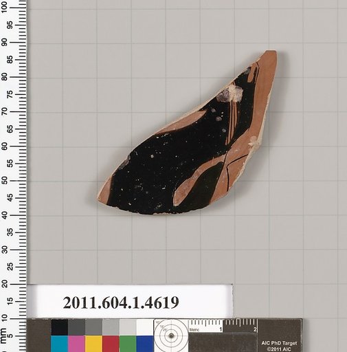 Terracotta fragment of a kylix (drinking cup)