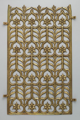 Decorative grill from the Palace of Westminster