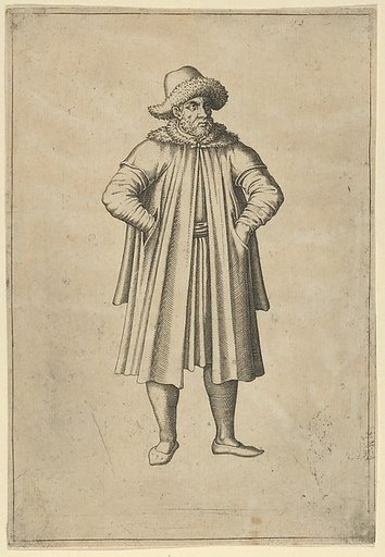 Ragusej Merchant, from "Les quatre premiers livres des navigations et pérégrinations orientales" by Nicolas de Nicolay