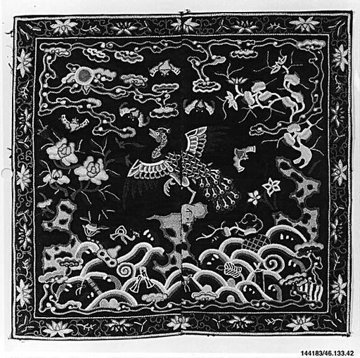 Rank Badge with Peacock