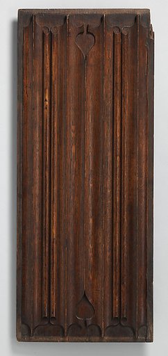 Decorative paneling from the Palace of Westminster