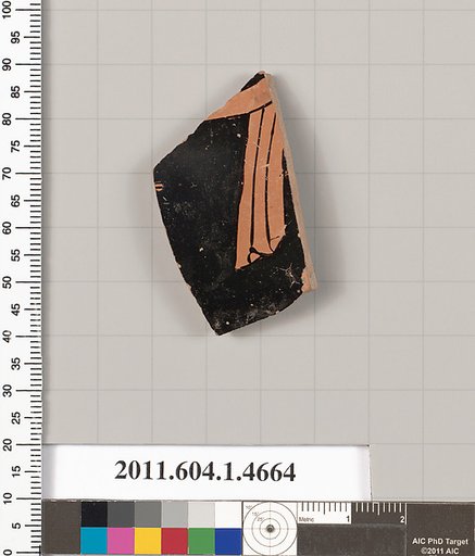 Terracotta fragment of a kylix (drinking cup)