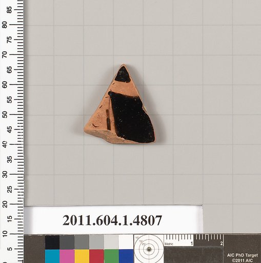 Terracotta fragment of a kylix (drinking cup)