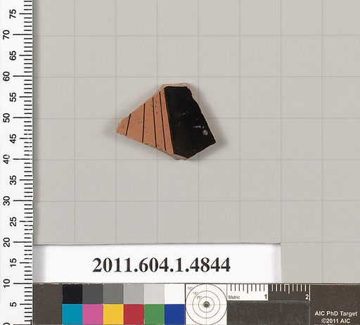Terracotta fragment of a kylix (drinking cup)