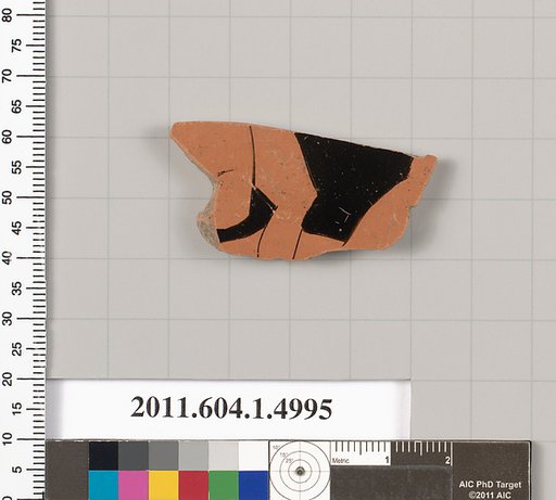 Terracotta fragment of a kylix (drinking cup)