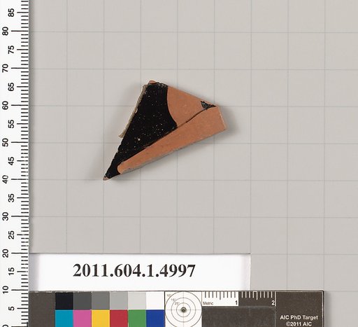 Terracotta fragment of a kylix (drinking cup)