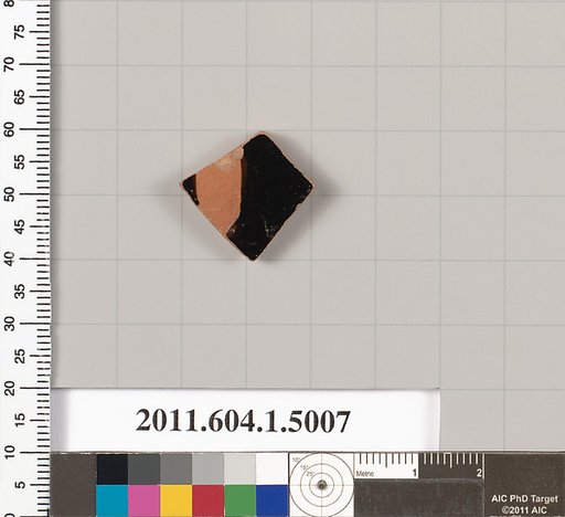 Terracotta fragment of a kylix (drinking cup)