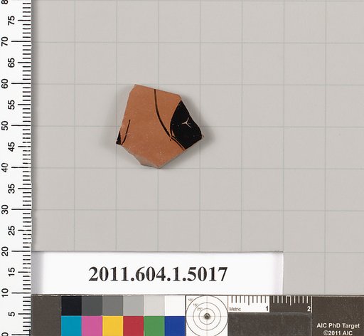 Terracotta fragment of a kylix (drinking cup)