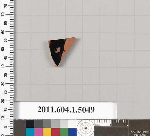 Terracotta fragment of a kylix (drinking cup)