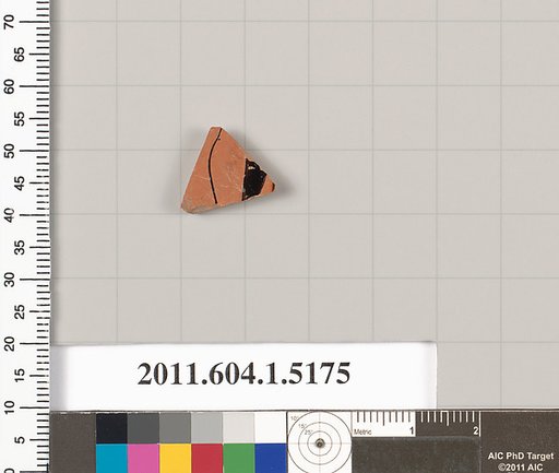 Terracotta fragment of a kylix (drinking cup)