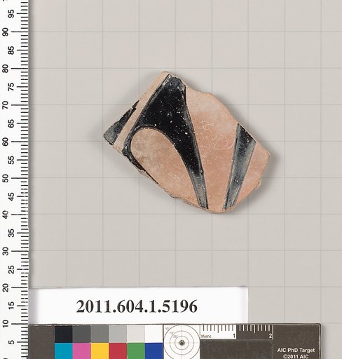 Terracotta fragment of a kylix (drinking cup)