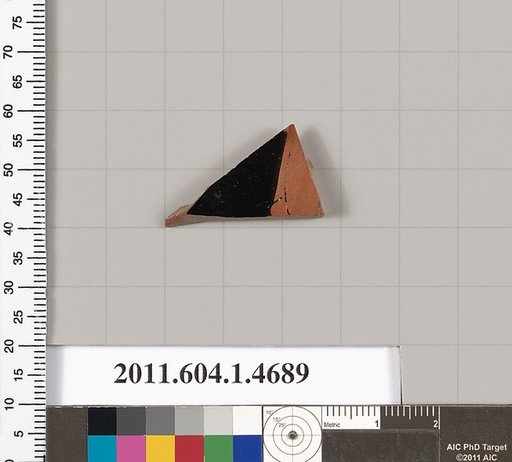 Terracotta fragment of a kylix (drinking cup)