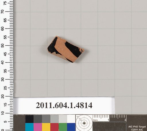 Terracotta fragment of a kylix (drinking cup)
