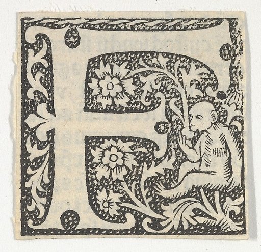 Decorated Roman alphabet