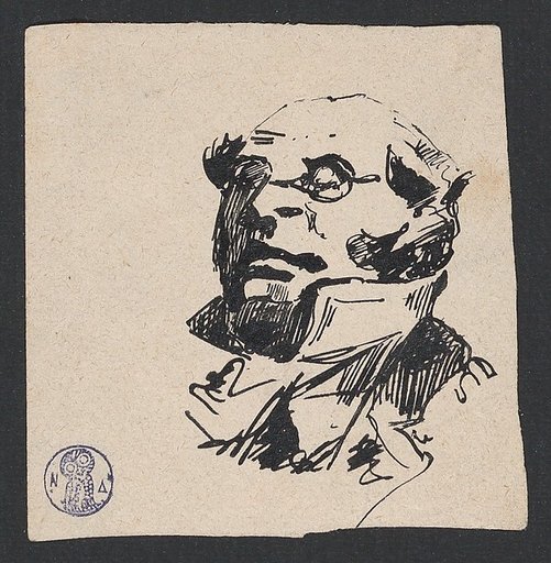 Self-Portrait as Monsieur Prudhomme