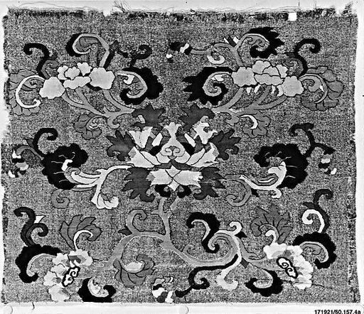 Panels with Scrolling Floral Design
