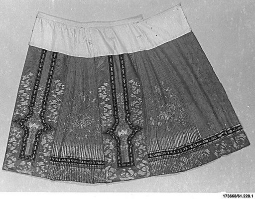 Woman's Wedding Skirt