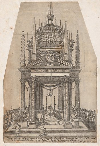 Catafalque for Rudolf II of Austria