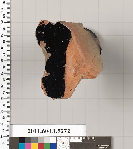 Terracotta fragment of a kylix (drinking cup)
