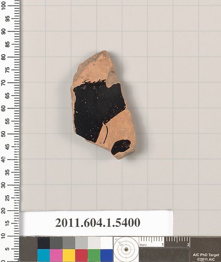 Terracotta fragment of a kylix (drinking cup)
