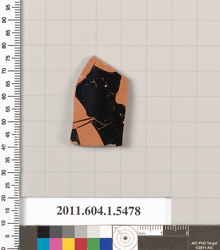 Terracotta fragment of a kylix (drinking cup)