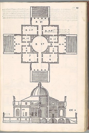 I quattro libri dell'architettura di Andrea Palladio. Ne'quale dopo un breue trattato de' cinque ordini (Book 2, page 19)