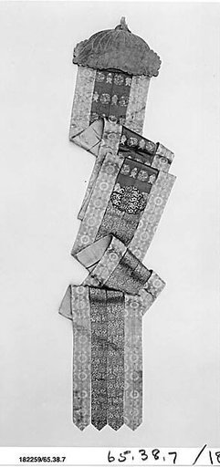 Buddhist Temple Streamer (one of a pair)
