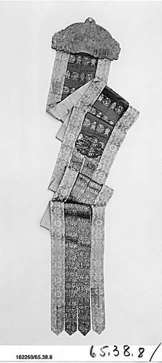 Buddhist Temple Streamer (one of a pair)