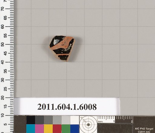 Terracotta fragment of a kylix (drinking cup)