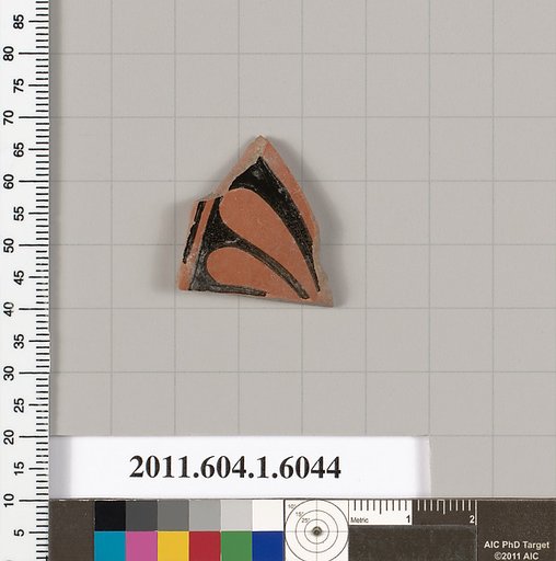 Terracotta fragment of a kylix (drinking cup)