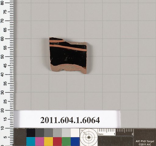 Terracotta fragment of a kylix (drinking cup)