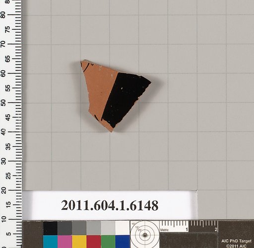 Terracotta fragment of a kylix (drinking cup)