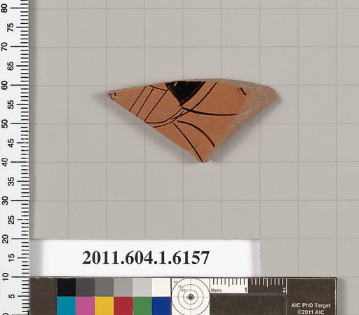 Terracotta fragment of a kylix (drinking cup)
