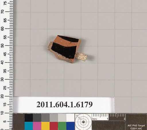 Terracotta fragment of a kylix (drinking cup)