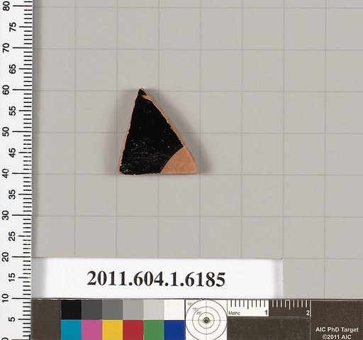 Terracotta fragment of a kylix (drinking cup)