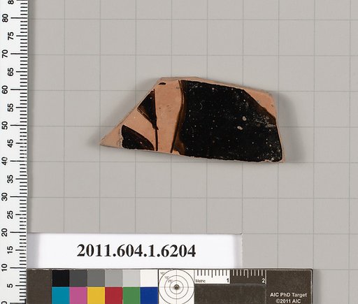 Terracotta fragment of a kylix (drinking cup)