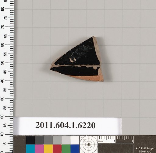 Terracotta fragment of a kylix (drinking cup)