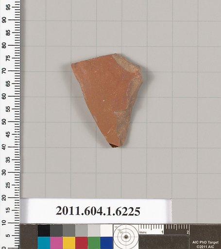 Terracotta fragment of a kylix (drinking cup)