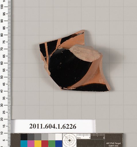 Terracotta fragment of a kylix (drinking cup)