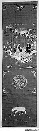 One of a Set of Twelve Chair Strips