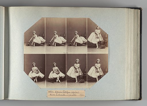 Marie Petipa dans le Diable à quatre