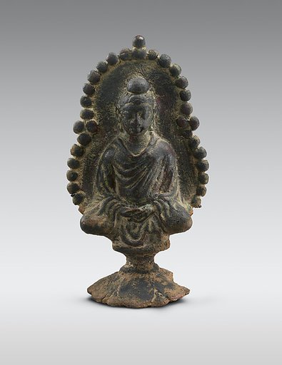 Enthroned Buddha Finial