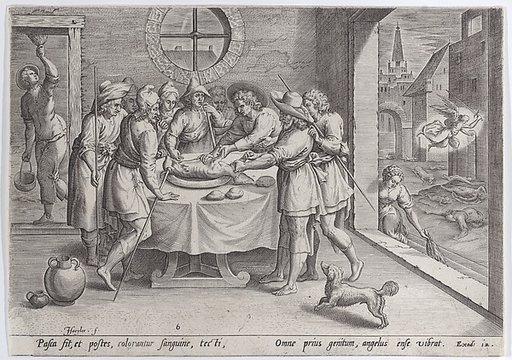 Preparation for the Passover, from "The Story of Moses, before the Exodus"